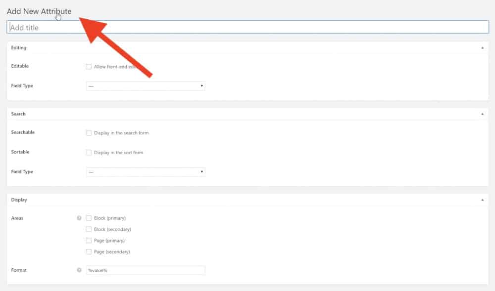 hivepress custom fields attributes