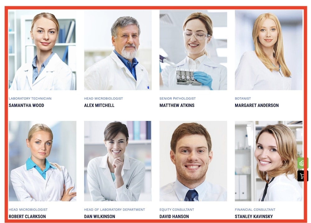 how to build trust on a laboratory website