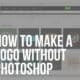 how to make a logo without photoshop