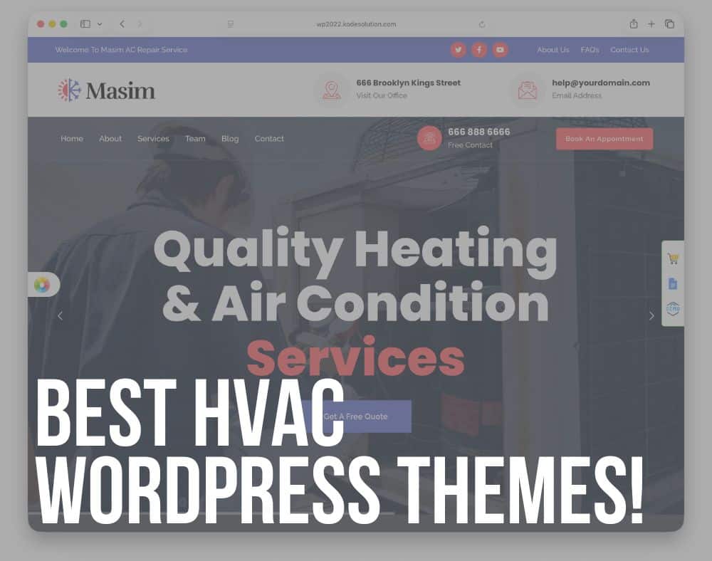 best hvac wordpress themes
