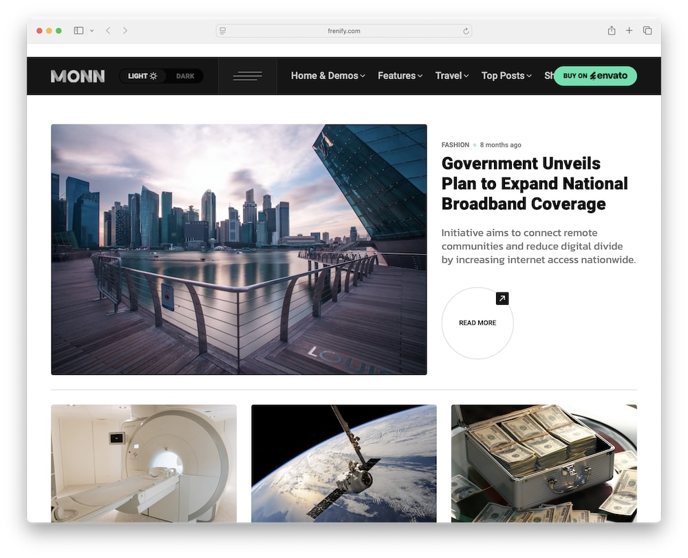 is monn wordpress theme worth it