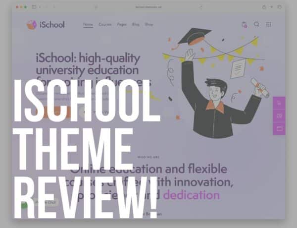 ischool wordpress theme review
