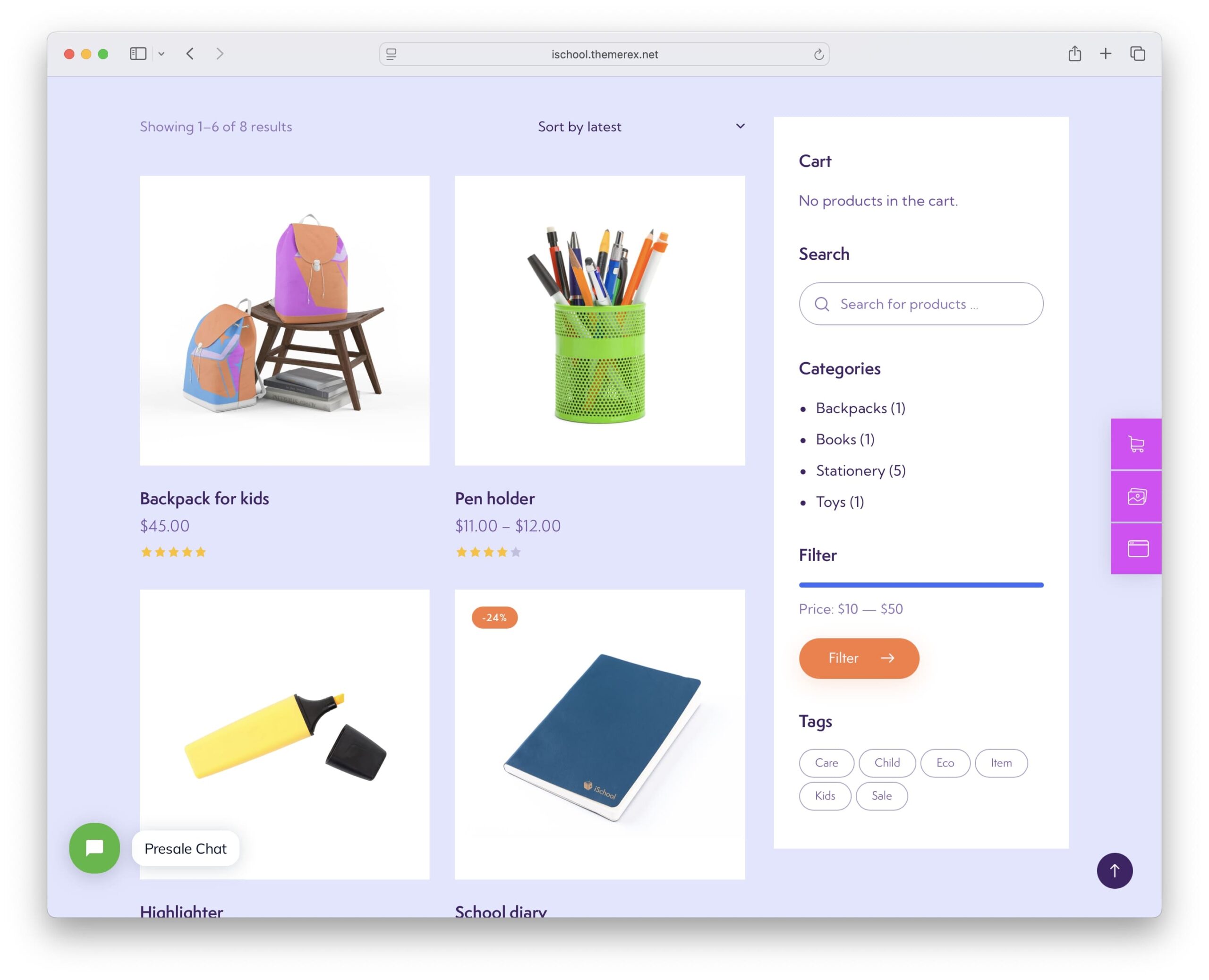 ischool wordpress theme woocommerce integration