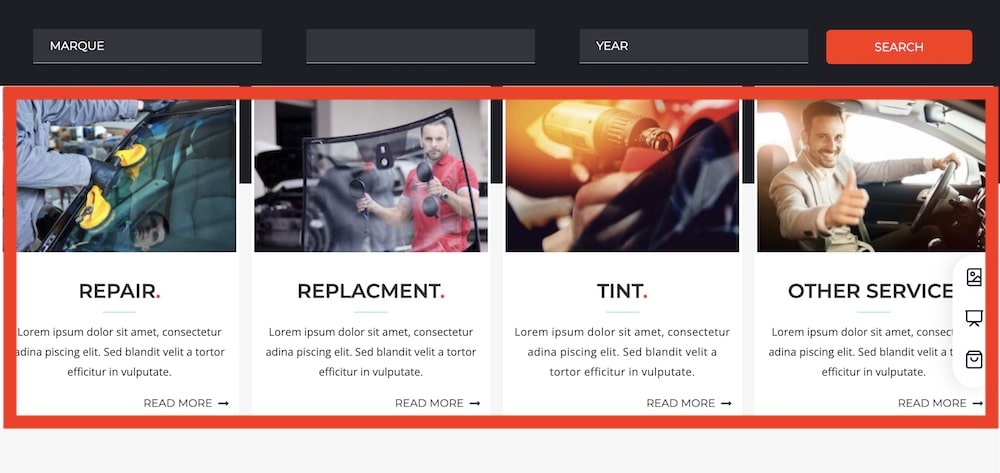 it separates auto glass repair from replacement