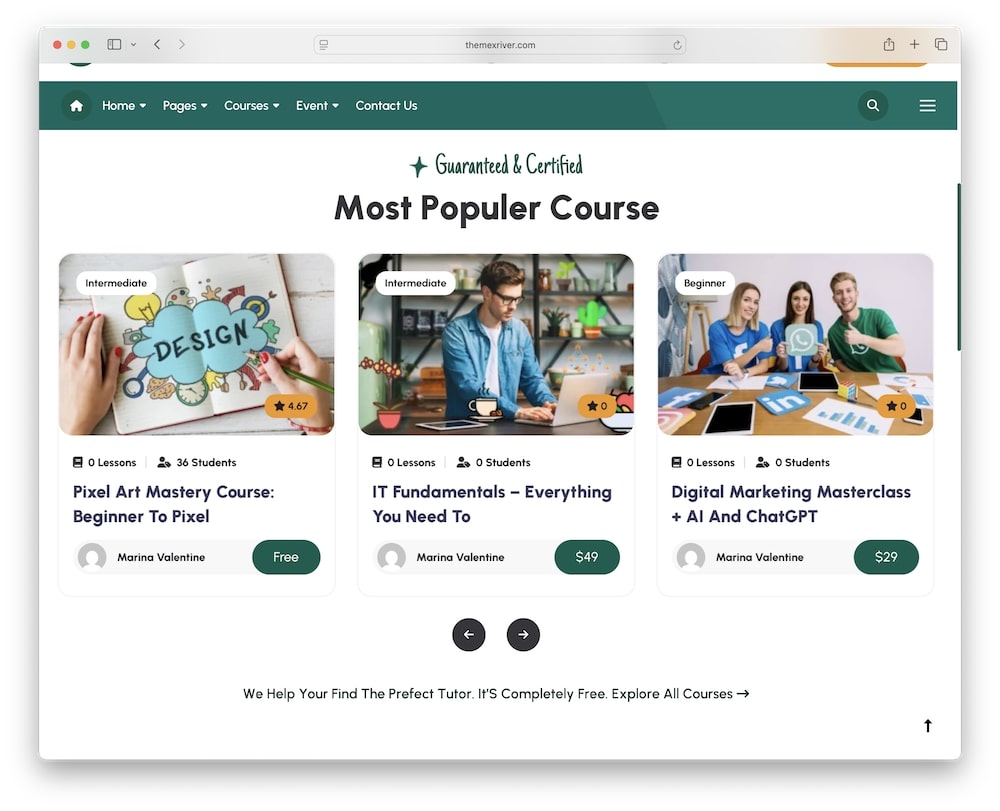 kadu wordpress theme tutor lms plugin integration