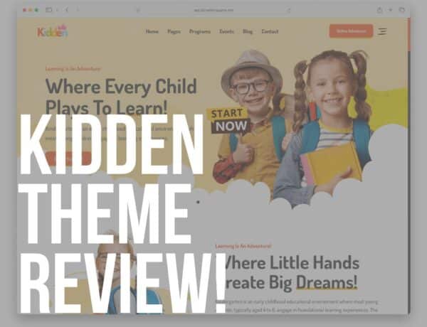 kidden wordpress theme review