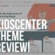 kidscenter wordpress theme review