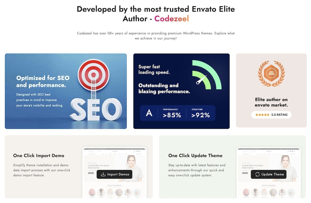 kidupia wordpress theme seo speed optimization