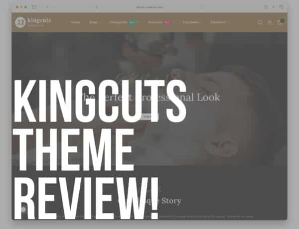 kingcuts wordpress theme review