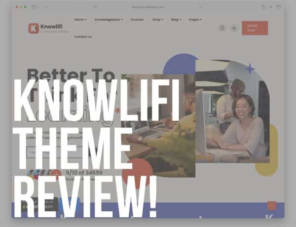 knowlifi wordpress theme review