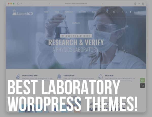 best laboratory wordpress themes
