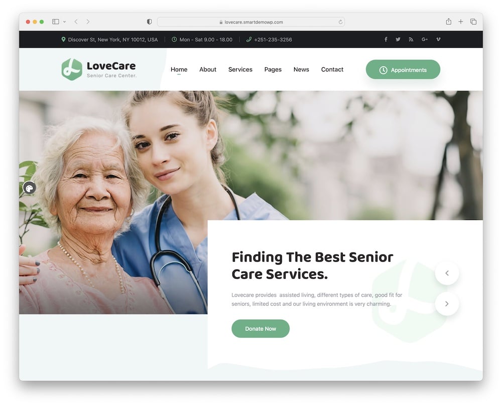 11 Best Elderly Care WordPress Themes (2024) - ULTIDA