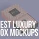 luxury box mockups