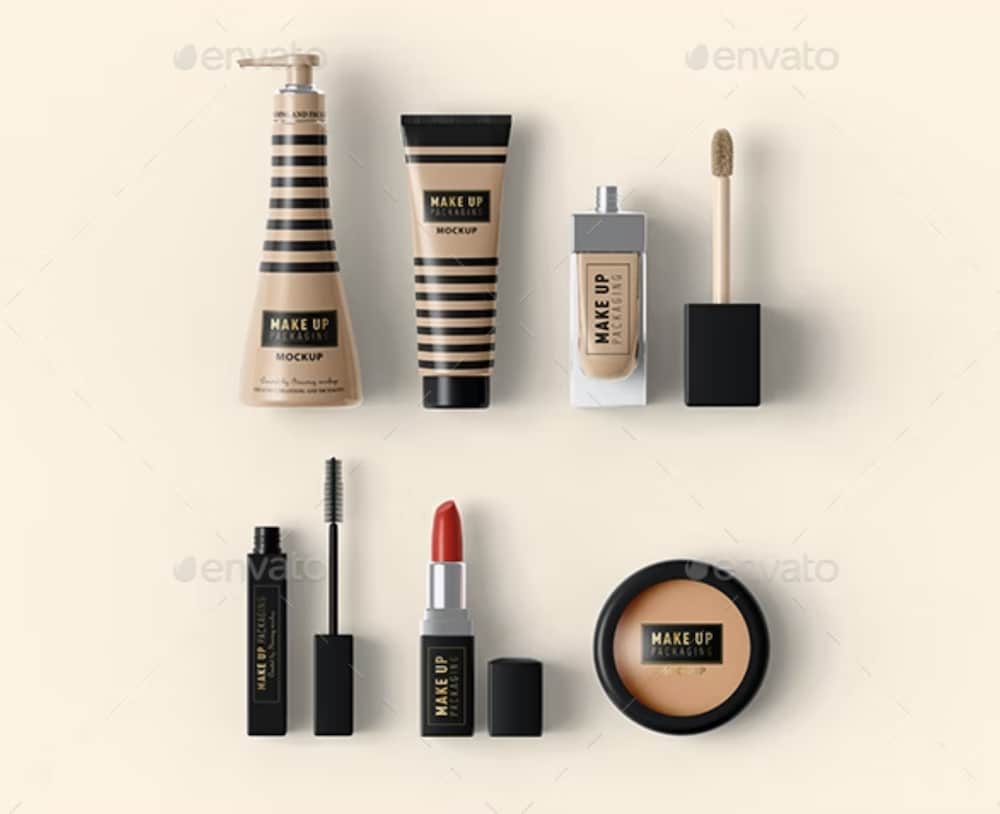 makeup packaging mockup