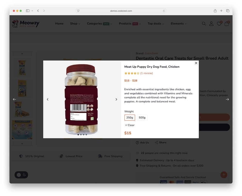 meowzy wordpress theme test