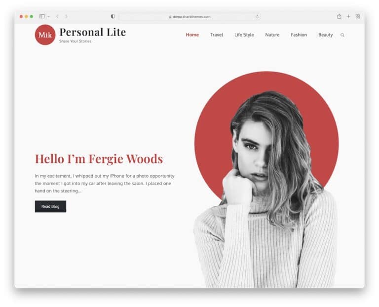 13 Best Free Personal WordPress Themes Looking Pro (2026) - ULTIDA