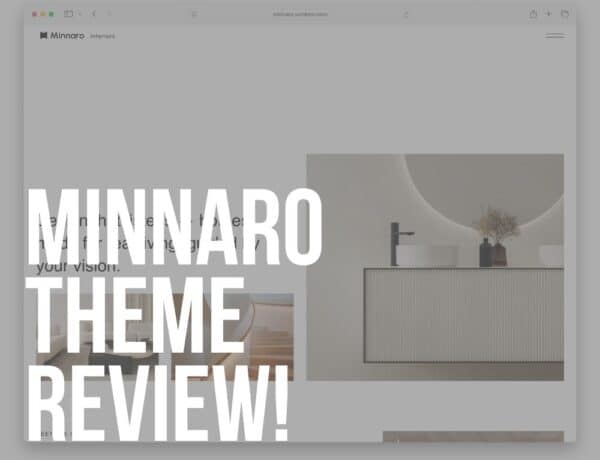 minnaro wordpress theme review