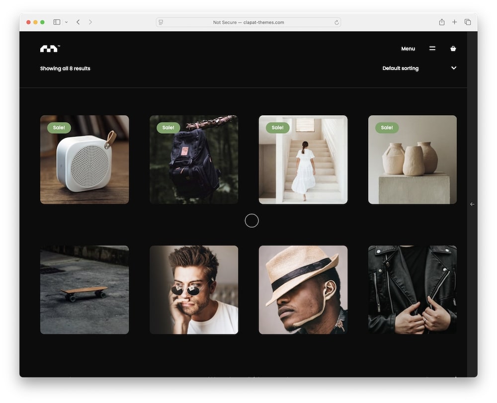 montoya wordpress theme customizable design