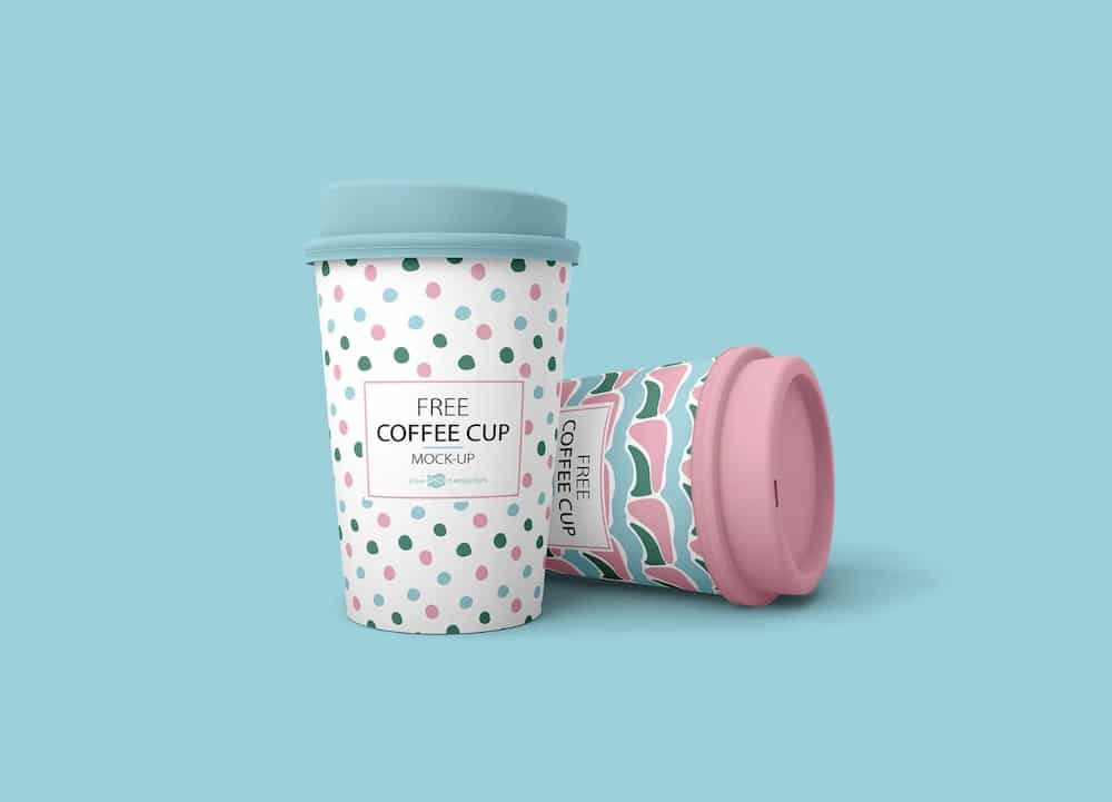 Reusable Coffee Cup Mockup - Free Download Images High Quality PNG