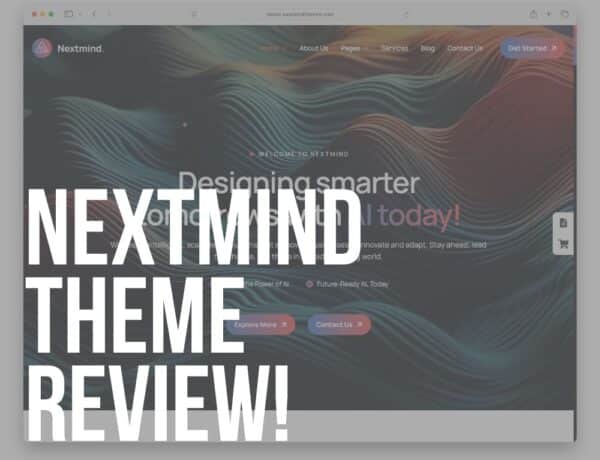 nextmind wordpress theme review