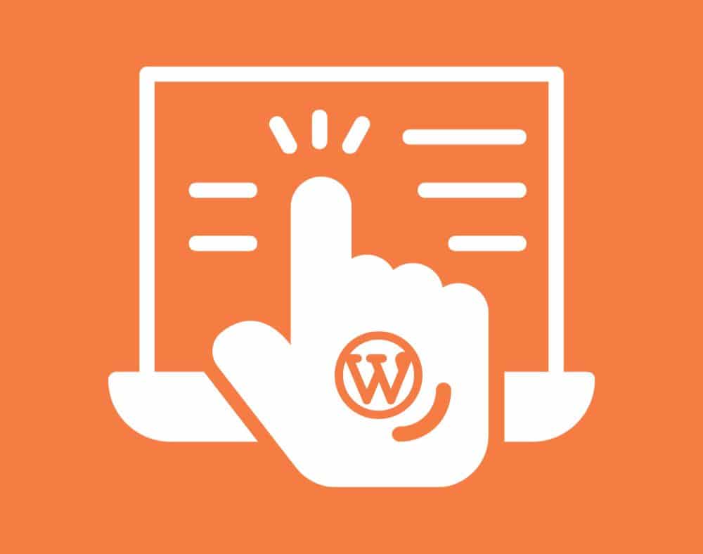 one click wordpress install feature