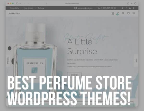 best perfume store wordpress themes