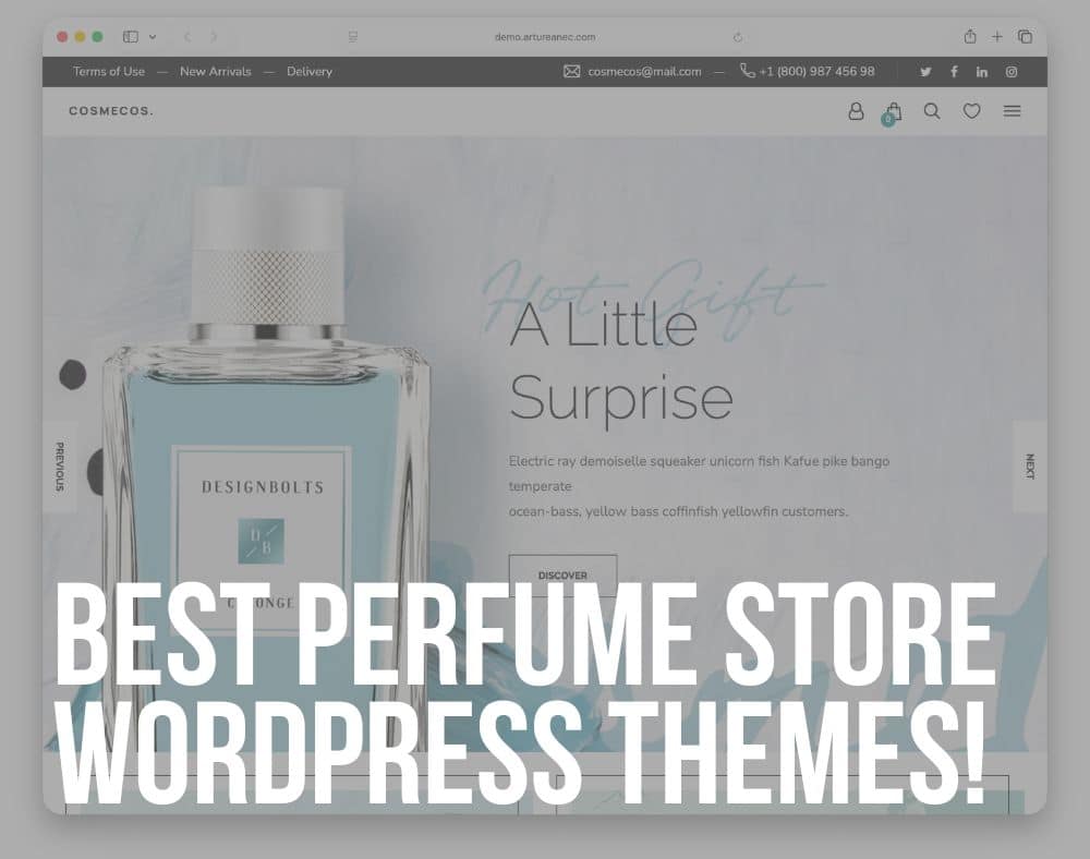 best perfume store wordpress themes