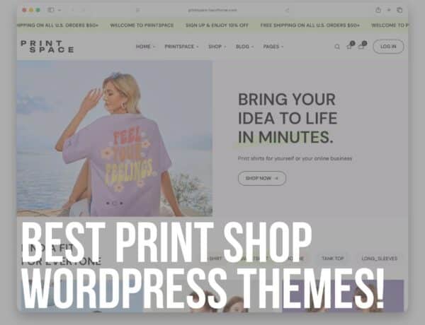 best print shop wordpress themes