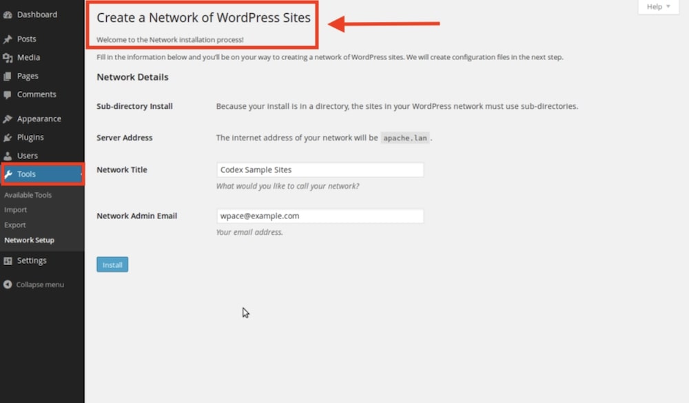 quick quide to wordpress multisite