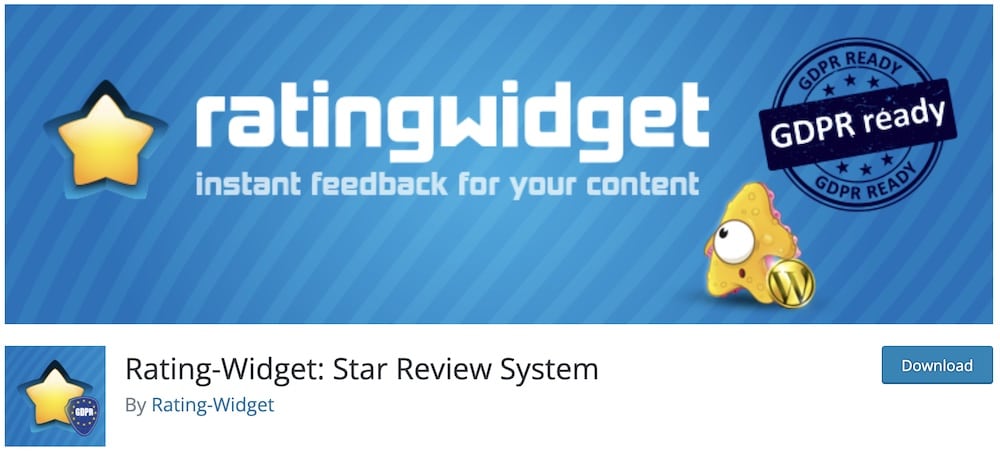 rating widget for wordpress