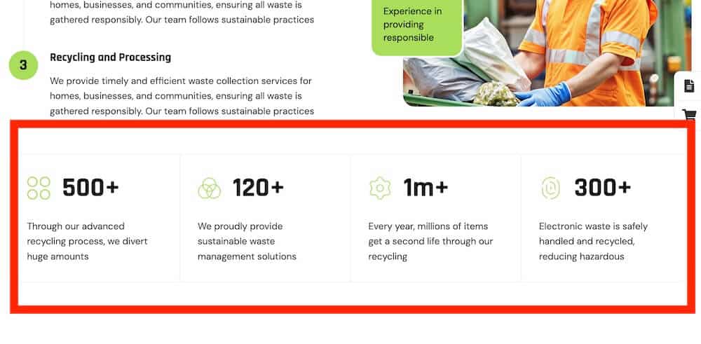 real recycling environmental data