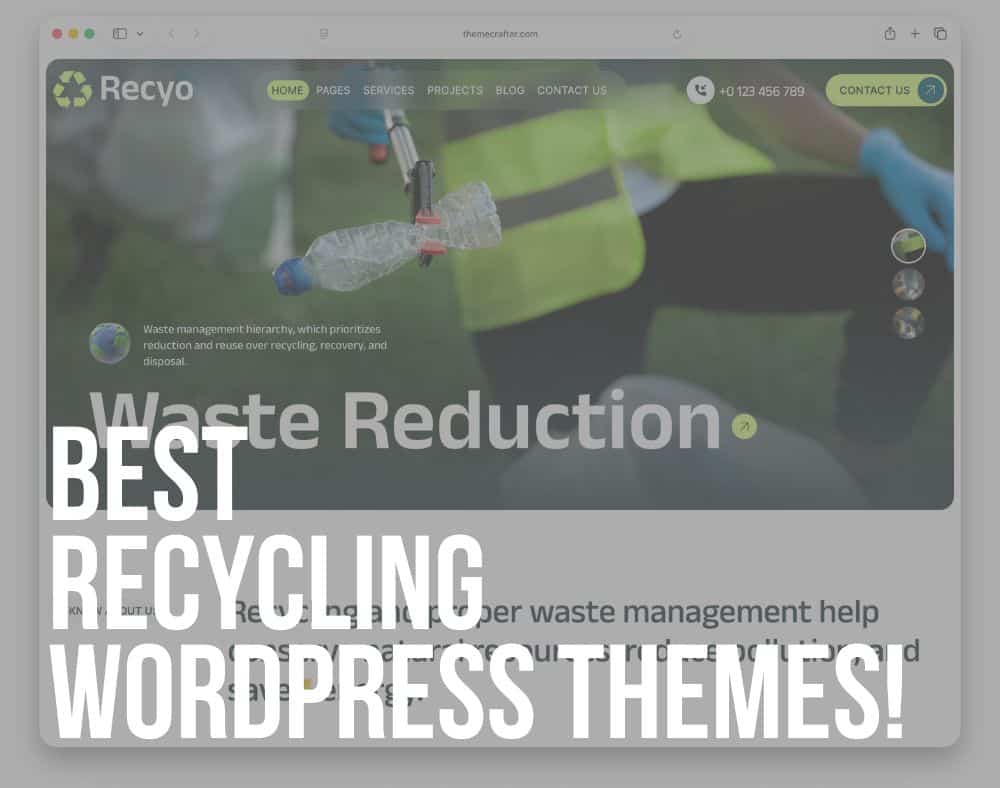 best recycling wordpress themes