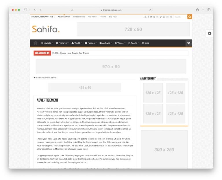 Sahifa Theme Review 2026: Ultimate News & Mag WP Theme