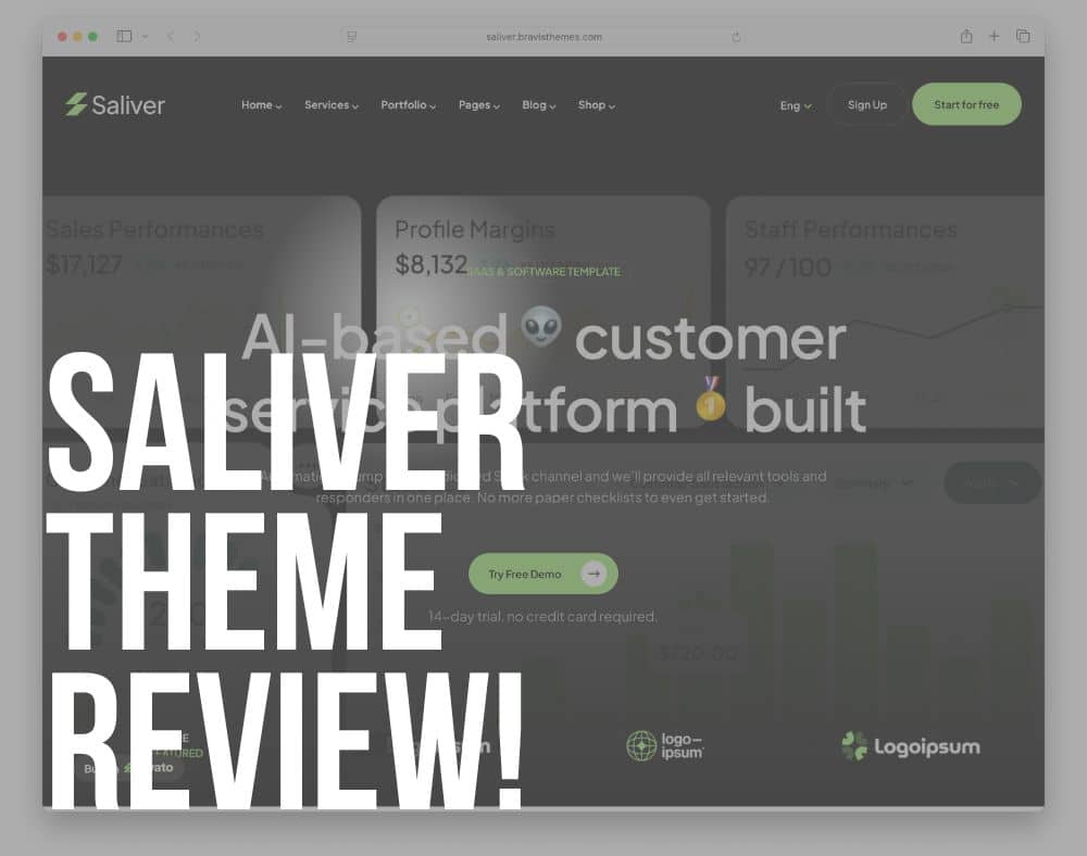 saliver wordpress theme review