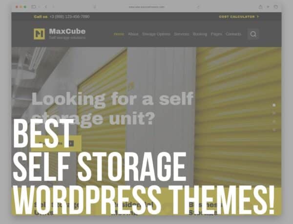 best self storage wordpress themes