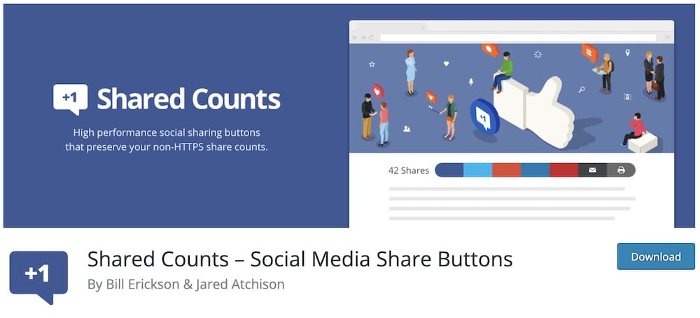 shared counts free wp plugin