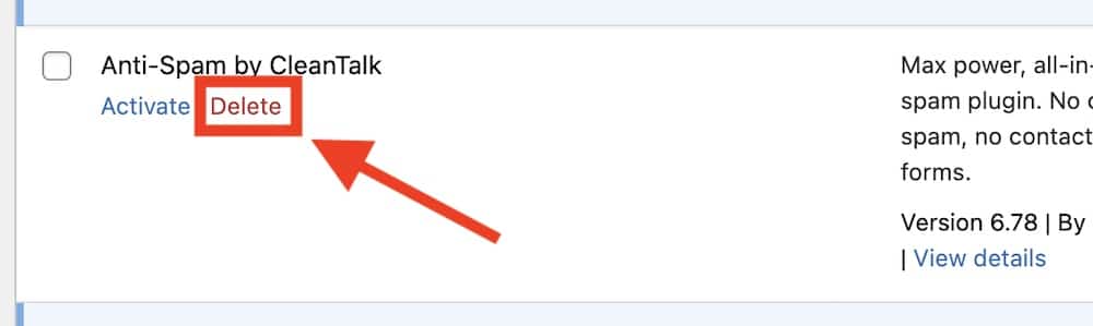 should you delete inactive wordpress plugins
