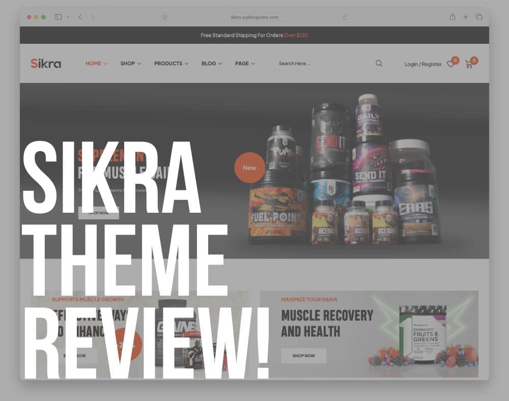sikra wordpress theme review