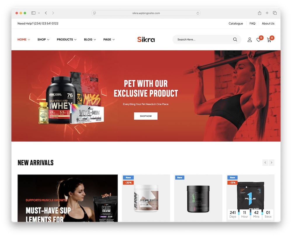 sikra wordpress theme modern design solutions