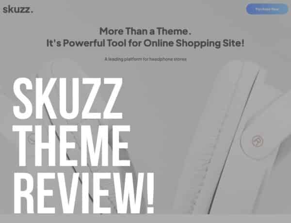 skuzz wordpress theme review