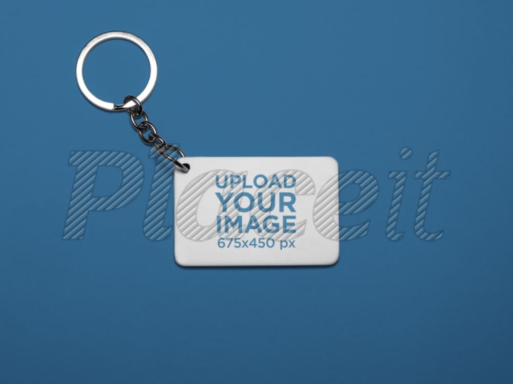 Clear Acrylic Round Keychain With Tassel Mockup Add Your Own Image and  Background 