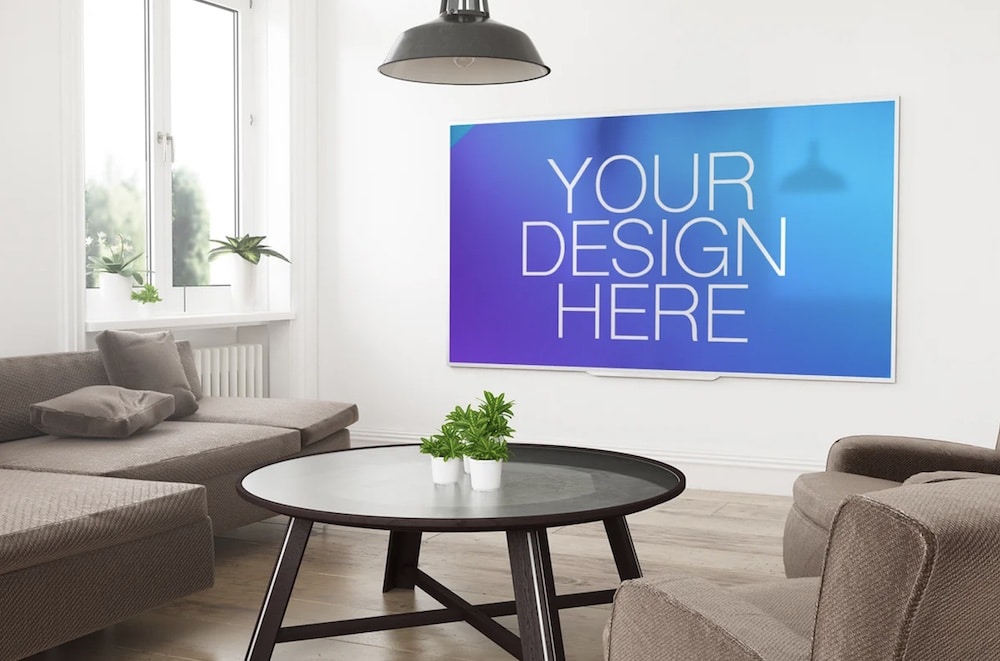 20 Best TV Mockups + Free (Tested 2024) - ULTIDA