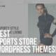 best sports store wordpress themes