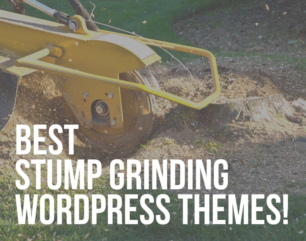 best stump grinding wordpress themes