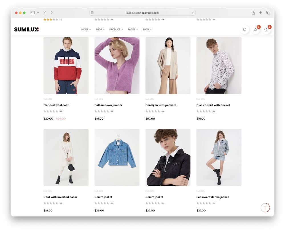 sumilux wordpress theme test