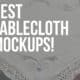 tablecloth mockups