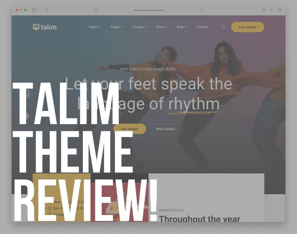 talim theme review