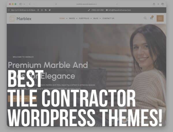 best tile contractor wordpress themes