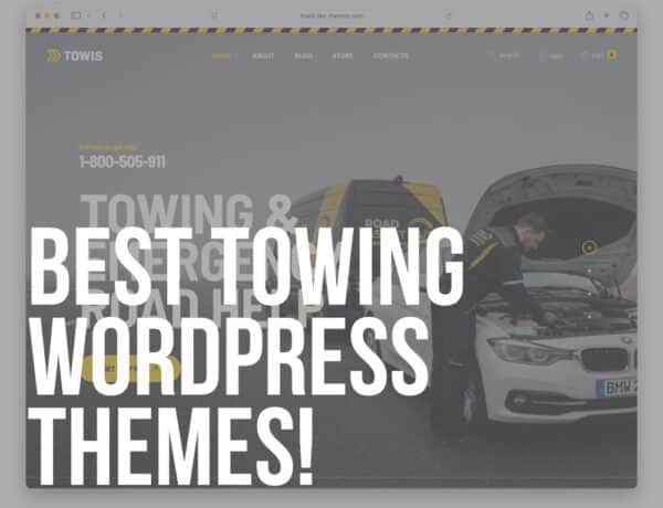 best towing wordpress themes