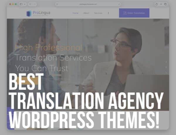 best translation agency wordpress themes